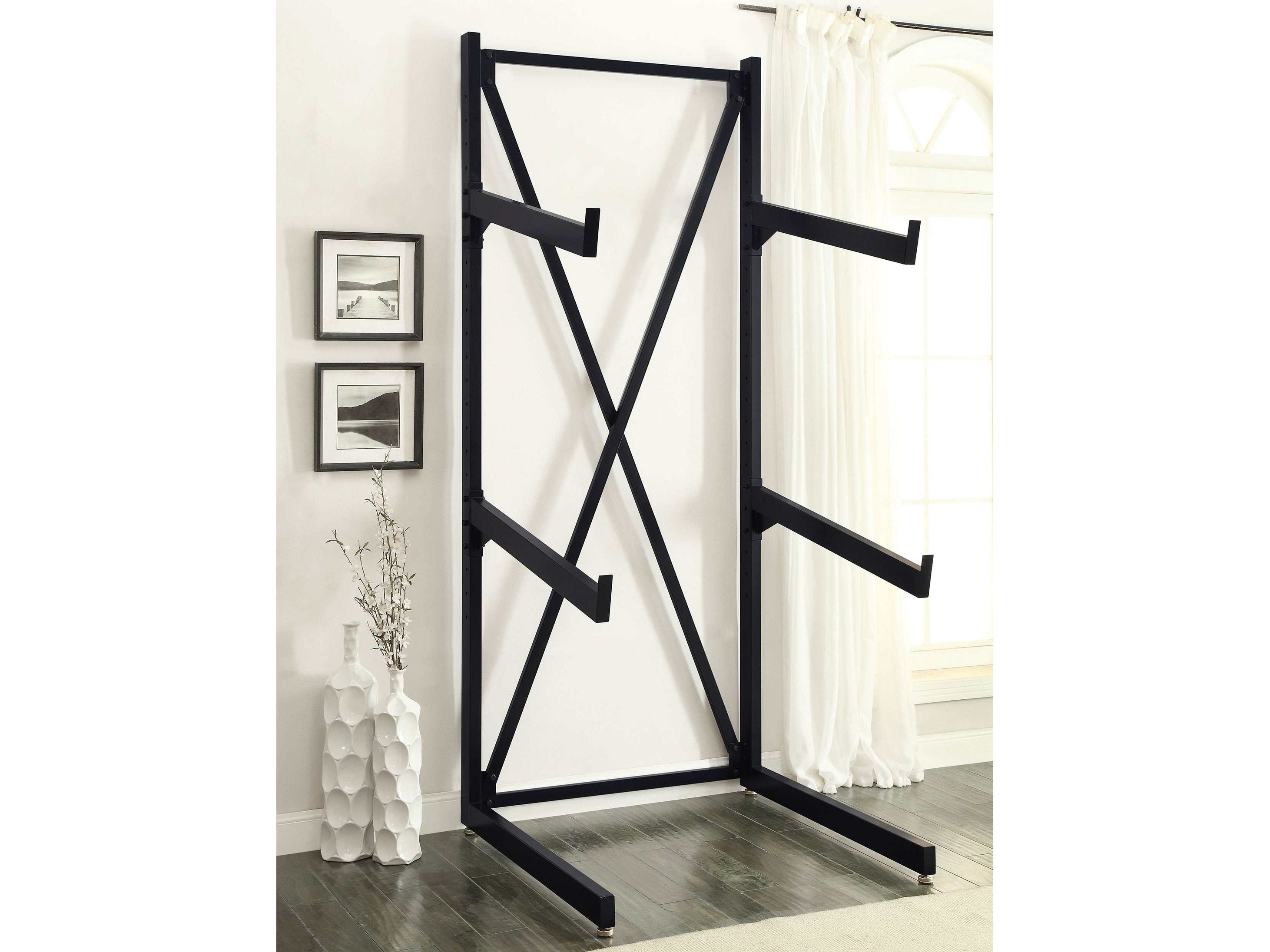 Duarto 3-tier Sofa Display Rack Black