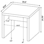 Lynette Rectangular Engineered Wood Coffee Table Mango
