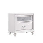 Barzini 5-piece California King Bedroom Set White