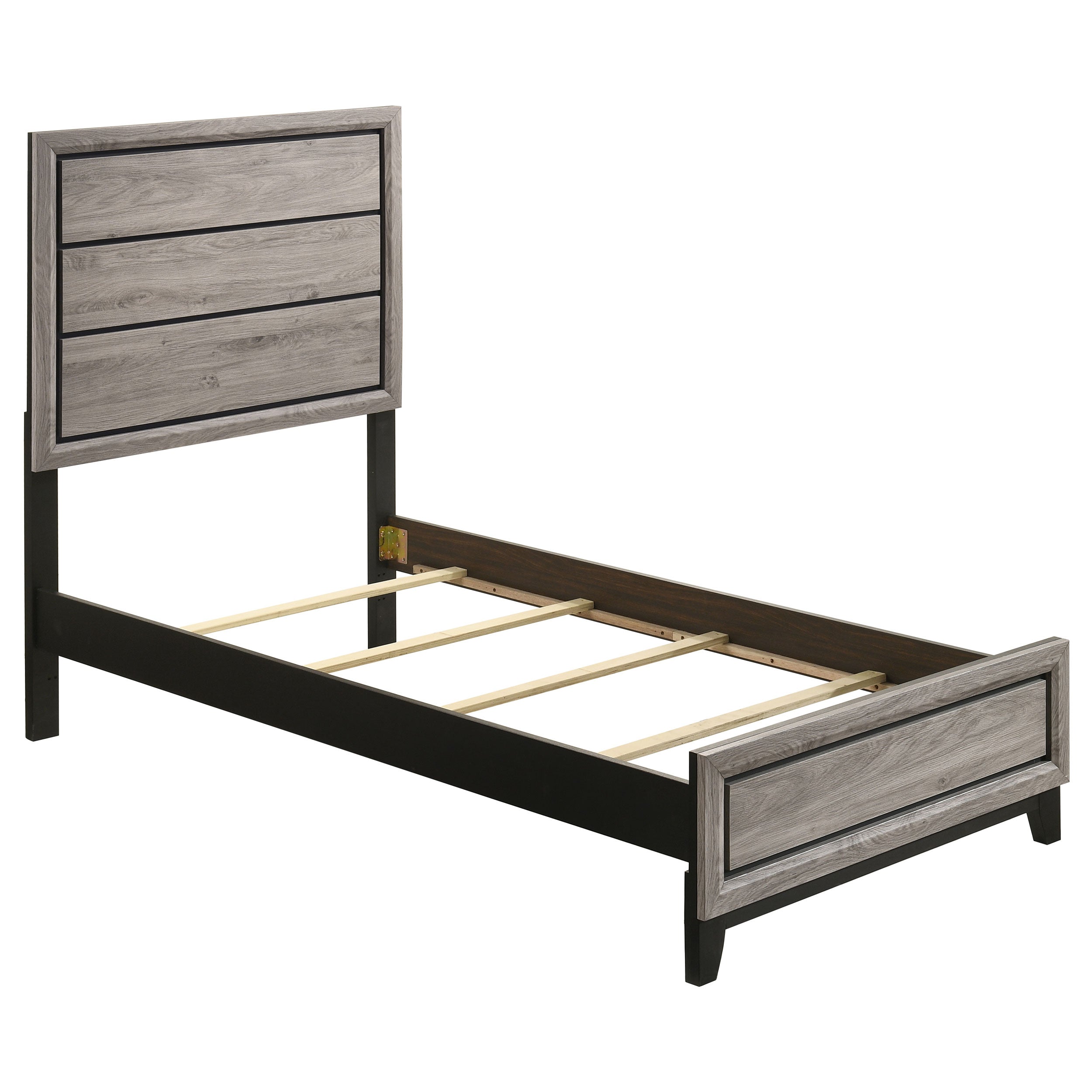 Valen Four-piece Full Bedroom Set Light Taupe