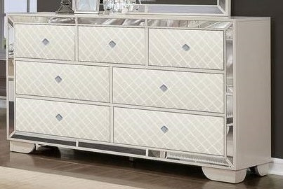 Galaxy Home Madison Dresser in Beige