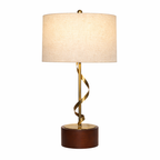 Foundry Twisted Metal Table Lamp