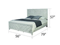 Galaxy Home Denver Full Bed in Rustic Oak