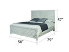 Galaxy Home Denver Full Bed in Rustic Oak