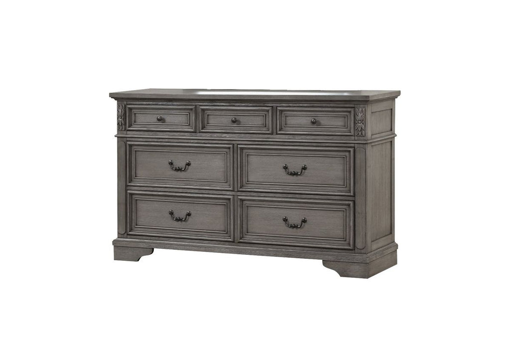 Galaxy Home Grace Dresser in Gray