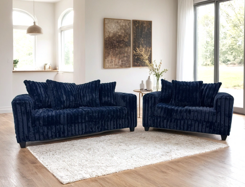 510 Navy - Sofa & Loveseat Set — additional view [1]