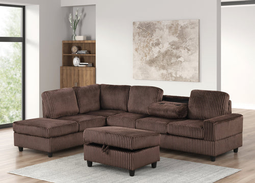 51Heights Reversible Sectional + Ottoman **NEW ARRIVAL** — additional view [1]