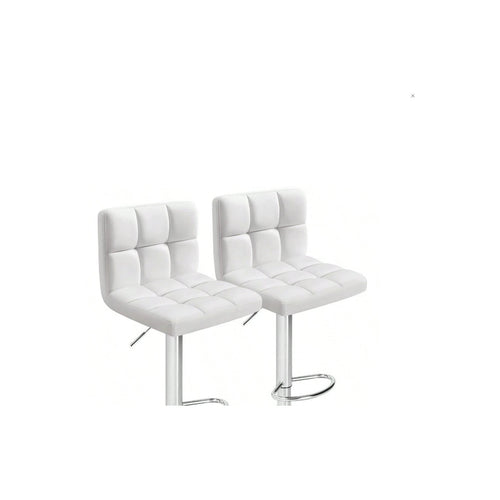 8100 White - Adjustable Barstool — Exact product detail: Upper detail