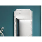 A730 - Floor Mirror — Exact product detail: Upper detail