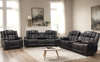 Ace Brown - 3PC Reclining Set — additional view [2]