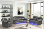 Aiden Gray - 3PC Reclining Set — additional view [2]