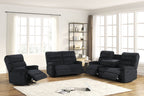 Albert Black - 3PC Reclining Set — additional view [1]