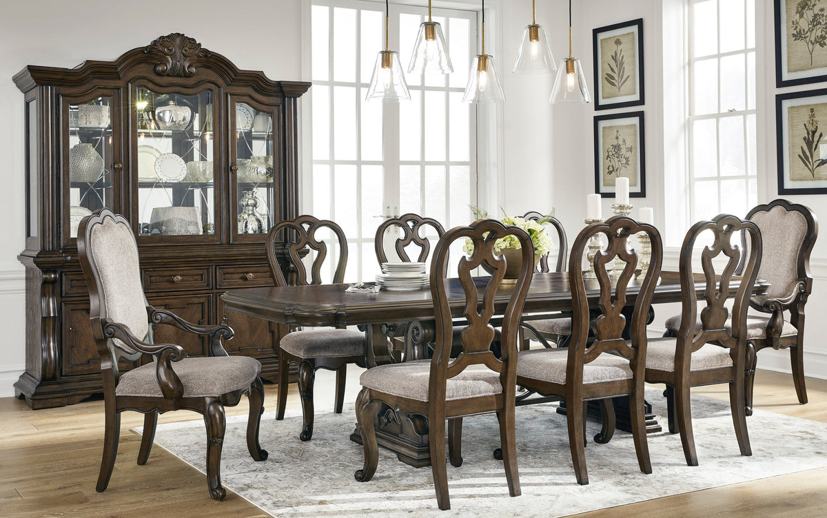 Ashley D947-55T - Table + 6 Chairs (ETA: 9/1) — additional view [1]