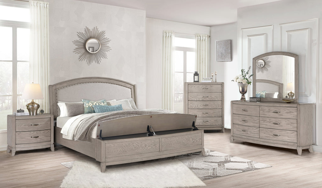 B8000 - 4pc or 5pc Bedroom Set ONLY- Queen, King — additional view [2]