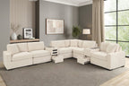 Barista Beige 8PC Modular Sectional Set (w/ Bluetooth Speaker) **NEW ARRIVAL** — additional view [1]