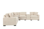 Barista Beige 8PC Modular Sectional Set (w/ Bluetooth Speaker) **NEW ARRIVAL** — additional view [3]