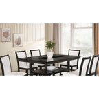 Condor White Counter-Height Table and 6 Chairs