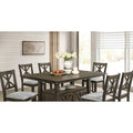 D380 Counter-Height Table and 6 Chairs Set