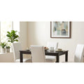 D700 White Table and 4 Chairs