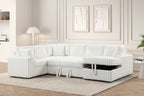 Forever Beige Sectional With Pull-Out Bed — additional view [1]