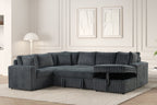Forever Charcoal Sectional With Pull-Out Bed — additional view [1]