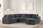 Forever Charcoal Sectional With Pull-Out Bed — additional view [2]