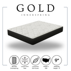 GOLD - 9" Inner Spring - Twin, Full, Queen, King — additional view [3]