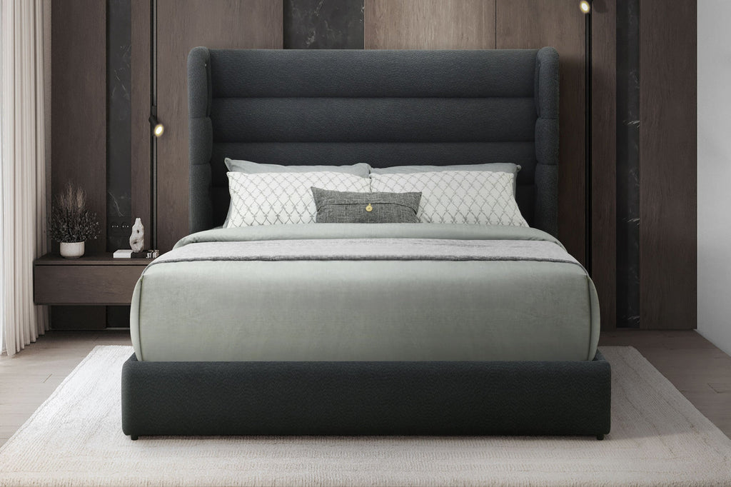 Hero Black Platform Bed (w/ Bluetooth Speaker) - Queen, King — additional view [2]