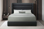 Hero Black Platform Bed (w/ Bluetooth Speaker) - Queen, King — additional view [2]