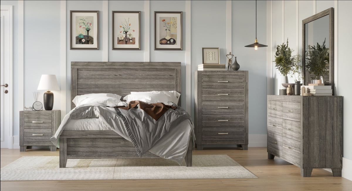 HH3600 - 5pc Bedroom Set - Queen, King — additional view [1]