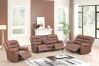 Hope Brown 3PC Reclining Set — additional view [1]
