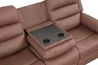 Hope Brown 3PC Reclining Set — additional view [2]