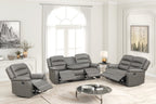 Hope Gray 3PC Reclining Set — additional view [1]