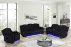 Hulk10 Black - 3PC Reclining Set — additional view [2]