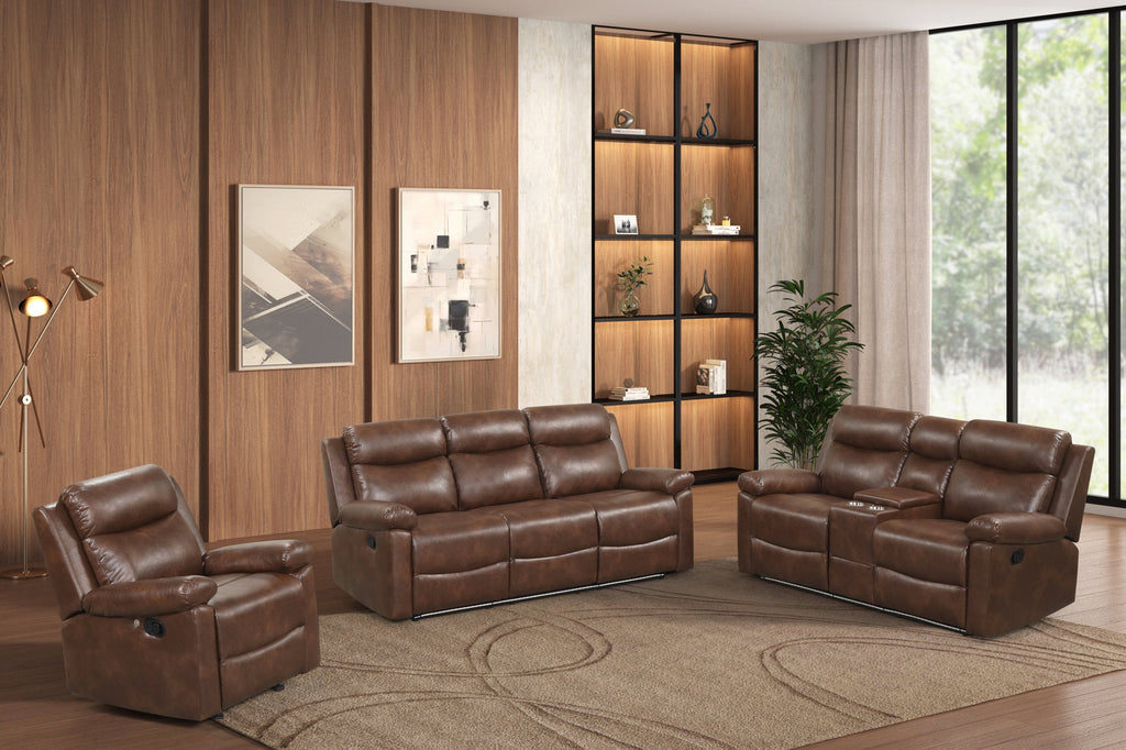 Isabel Espresso - 2PC OR 3PC Reclining Set — additional view [2]
