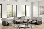 LISA - Gray 3pc Reclining Set — additional view [1]