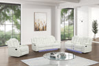Luz White - 3PC Reclining Set — additional view [2]