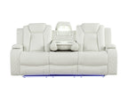 Luz White - 3PC Reclining Set — additional view [3]