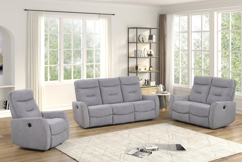 Nina Gray - 3PC Power Reclining Set — additional view [3]