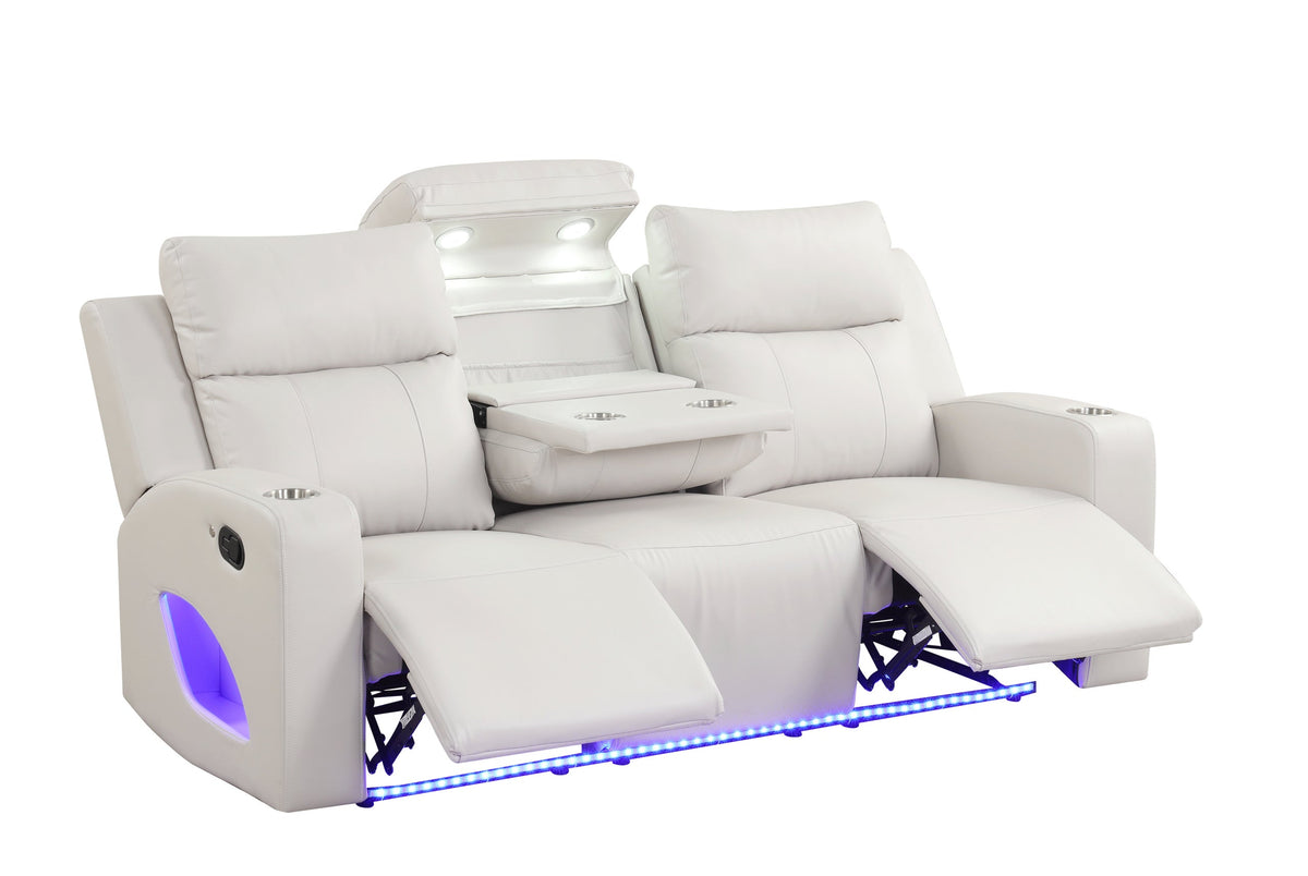 Pinnacle Sand 3PC Reclining Set **NEW ARRIVAL** — additional view [3]