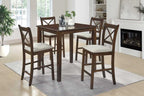 Tahoe - Beige - Pub Table + 4 Chairs — additional view [1]