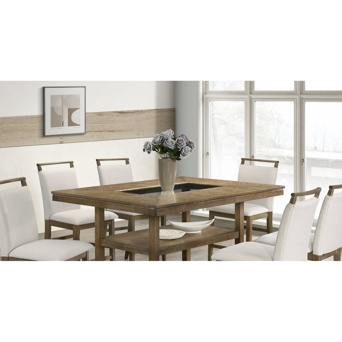 Tommy20 Counter-Height Table and 6 Chairs Set