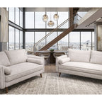 Vanti Beige - 2-Piece Living Room Set — Exact product detail: Center detail