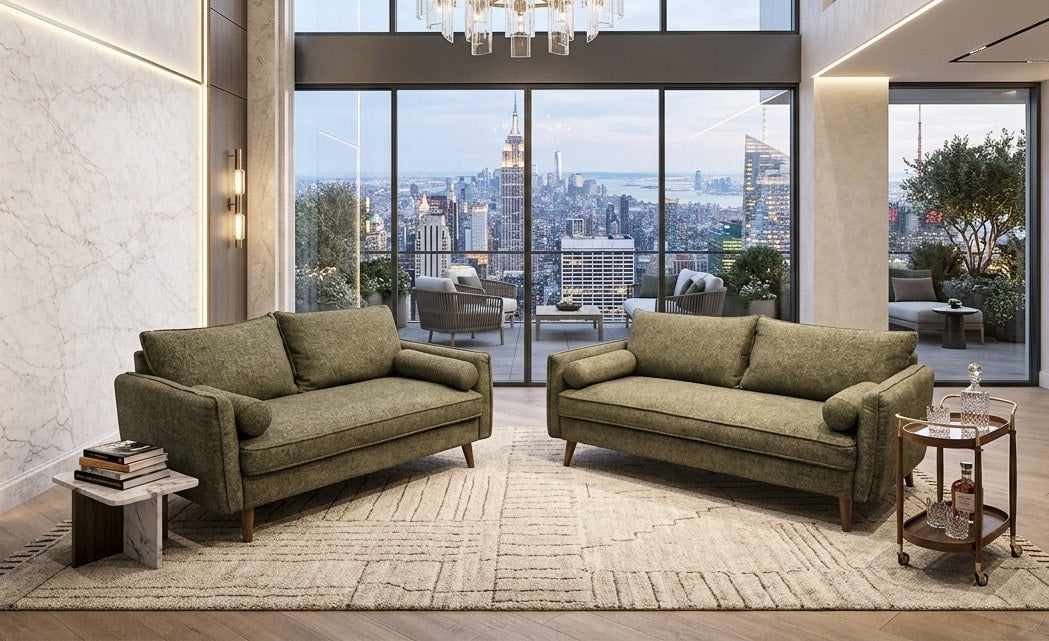 Vanti Green - 2PC Living Room Set **NEW ARRIVAL** — additional view [1]