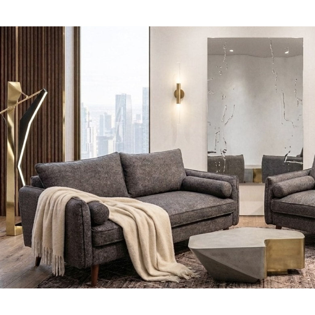 Vanti Grey - 2-Piece Living Room Set — Exact product detail: Left-side detail