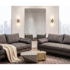 Vanti Grey 2-Piece Living Room Set