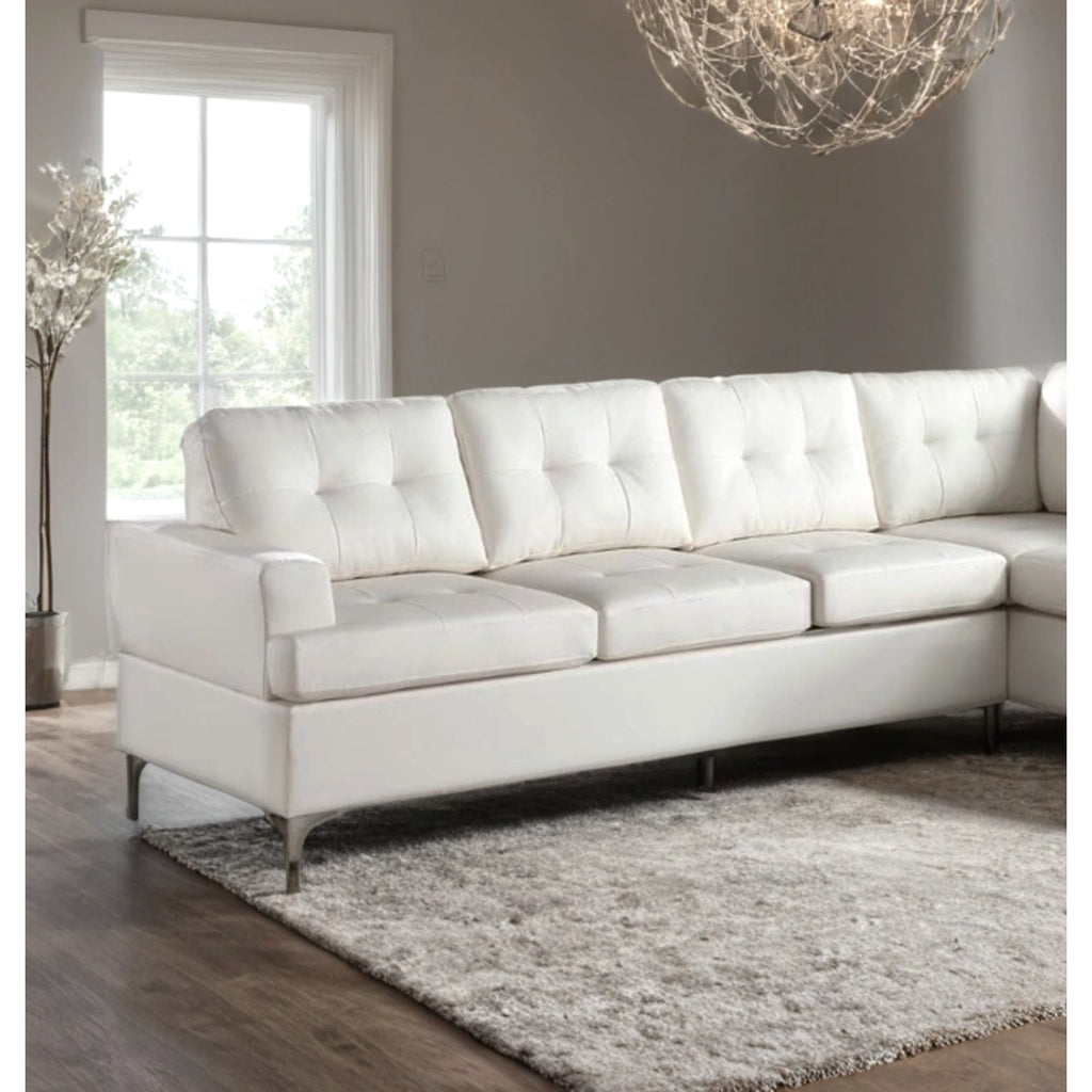 Vintage White Sectional