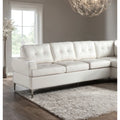 Vintage White Sectional