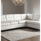 Vintage White - Sectional — Exact product detail: Center detail