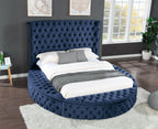 Galaxy Home Hazel Queen Bed in Blue